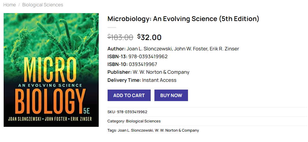 (PDF) Microbiology: An Evolving Science (5th Edition) - Joan L. Slonczewski