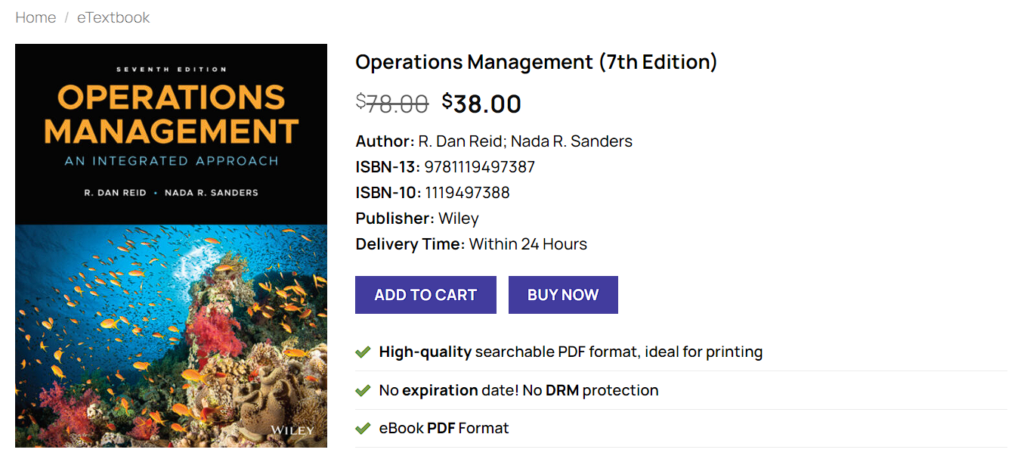 (PDF) Operations Management, 7th Edition - Wiley